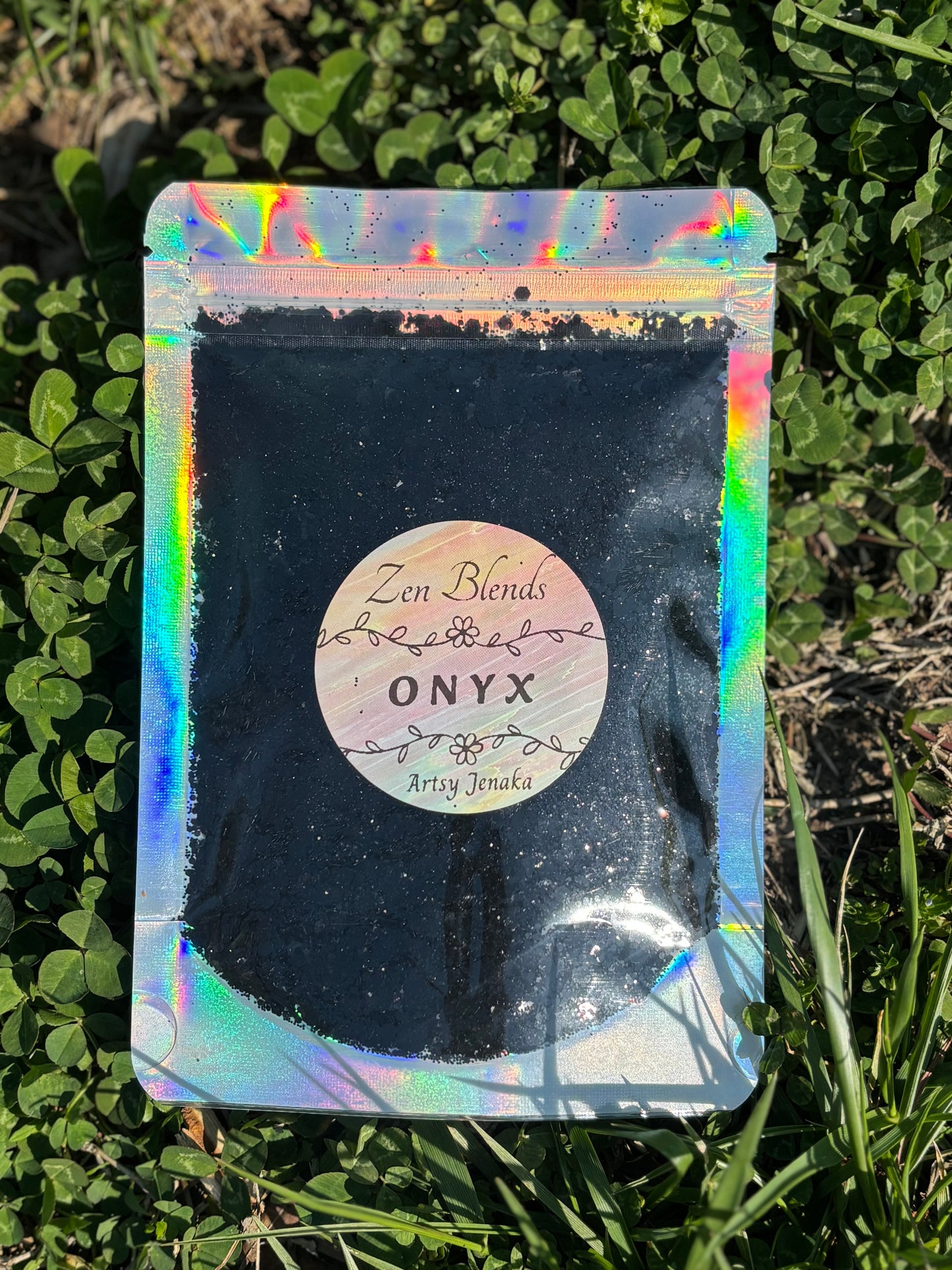 Zen Blends: Onyx (metallic) chunky