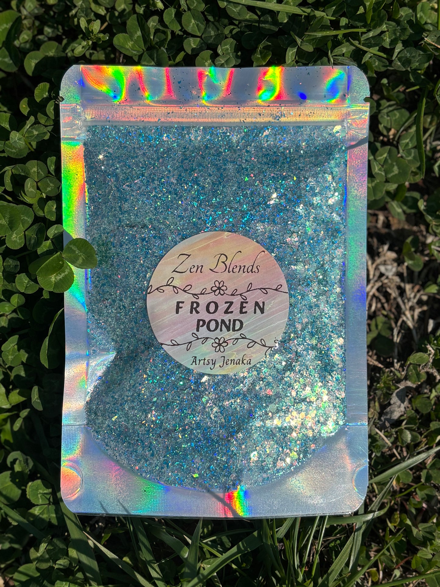 Zen Blends: Frozen Pond (iridescent) Chunky