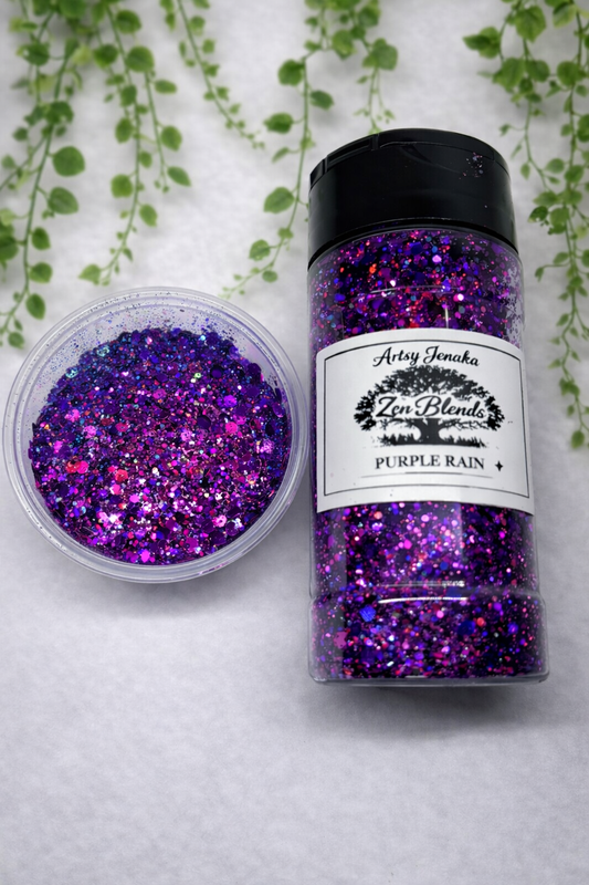 Purple Rain: Zen Blend Glitter