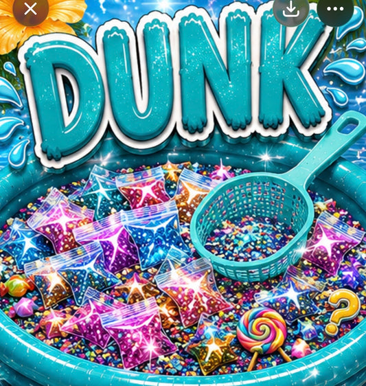 DUNK: mystery glitter scoop (at least 6 items)