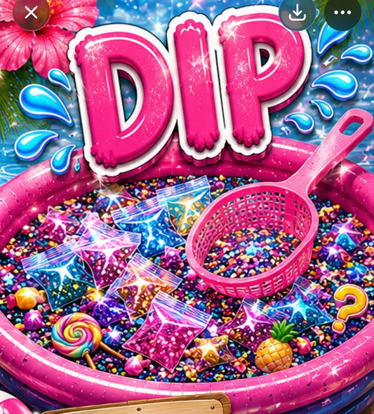 DIP: mystery glitter Scoop (at least 4 items)